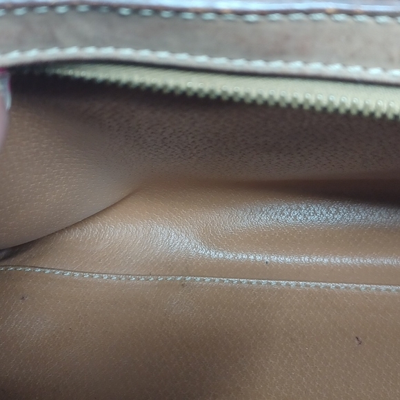 $500 Auth Celine Boston Bag 12" Satchel Brown - Picture 6 of 8